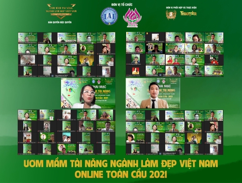 Ấn tượng Lễ Khai mạc cuộc thi “Ươm mầm tài năng ngành làm đẹp Việt Nam 2021”