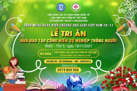 Lễ tri ân nhà đào tạo cống hiến sự nghiệp trồng người