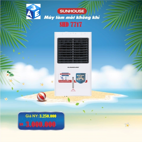 <GIẢM GIÁ SỐC> QUẠT ĐIỀU HÒA SUNHOUSE SHG-7717