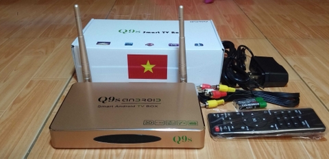 Đầu Smart box Adroid Q9s (lá cờ đỏ)