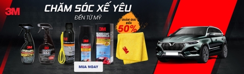 Chăm sóc xe - thương hiệu 3M