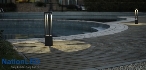 Đèn LED trụ sân vườn - Giải pháp trang trí chiếu sáng cảnh quan