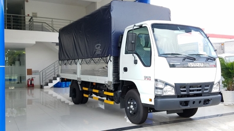 Giá xe tải Isuzu 1.9 tấn và 2.5 tấn Thùng Mui bạt