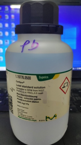 Merck - Lead standard solution (Dung dịch chuẩn Chì (Lead) 1000mg/L Pb)