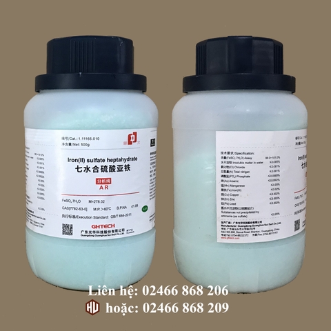 FeSO4.7H2O (Iron(II) sulfate Heptahydrate)