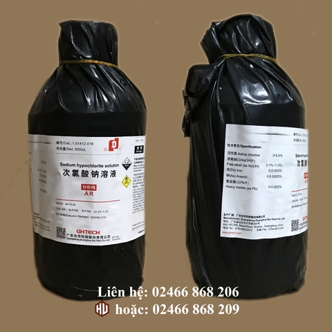 NaOCl (Sodium hypochlorite solution) Javen - JHD/Sơn Đầu