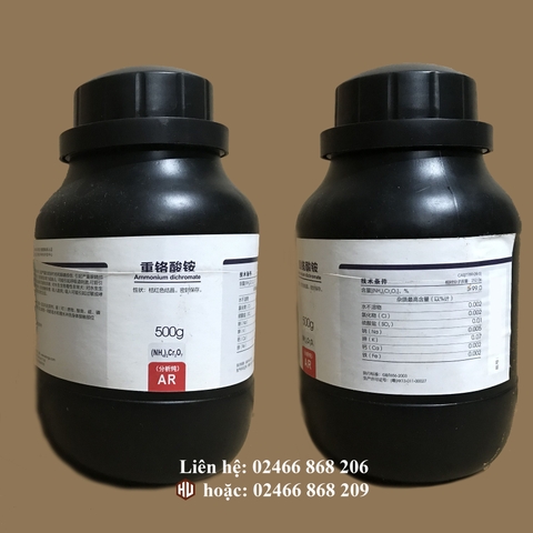 (NH4)2Cr2O7 (Ammonium dichromate)