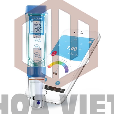 Sanxin - Apera  Máy đo pH/độ dẫn điện Bluetooth thông minh PC60-Z