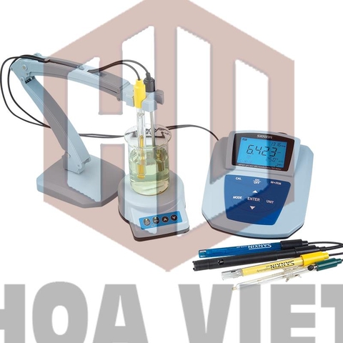 Sanxin - Apera  Máy đo pH/mV/nồng độ ion/độ dẫn điện/oxy hòa tan MP551