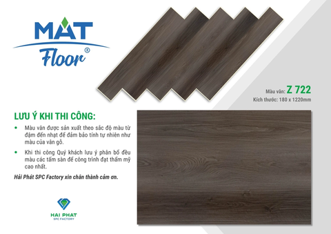 Sàn nhựa hèm khóa 5mm - Sàn nhựa Matfloor