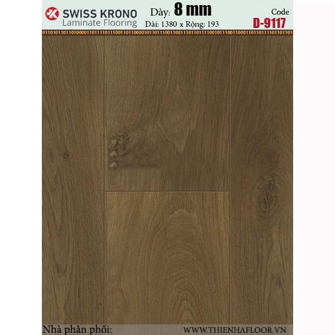 Sàn gỗ SwissKrono D9117