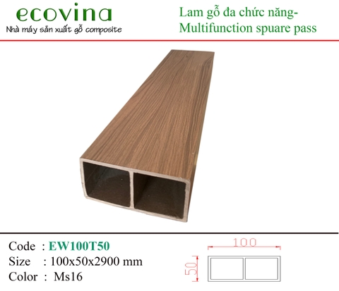 Thanh Lam Đa Năng Ecovina EW100T50 MS16