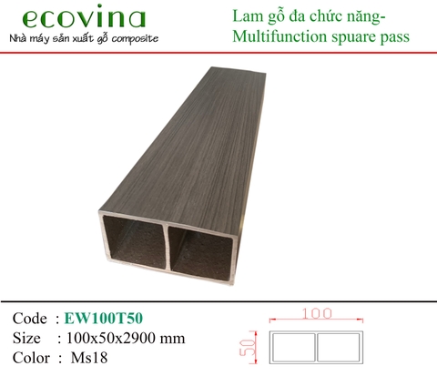 Thanh Lam Đa Năng Ecovina EW100T50 MS18