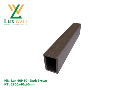 Thanh Lam Hộp Luxwall LUX40H60 Dark Brown