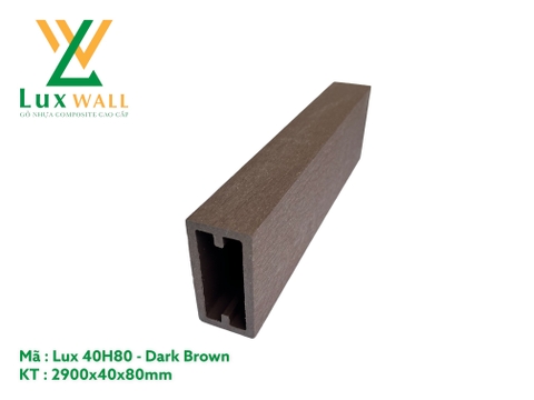 Thanh Lam Hộp Luxwall LUX40H80 Dark Brown
