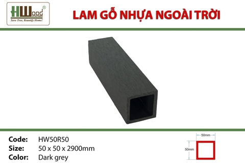 Thanh Lam Hộp HWOOD HW50R50 Dark Grey