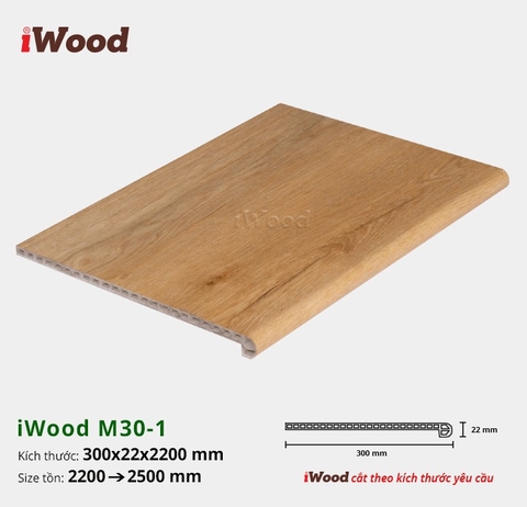 Mặt bậc cầu thang iwood M30-01