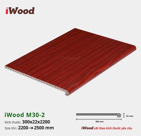 Mặt bậc cầu thang iwood M30-02