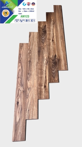 Sàn gỗ Alisha AM123 8mm