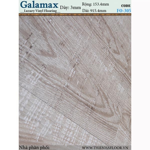 Sàn nhựa Galamax FO 305