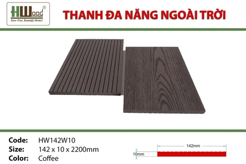 Thanh Đa Năng HWOOD HW142W10 Coffee