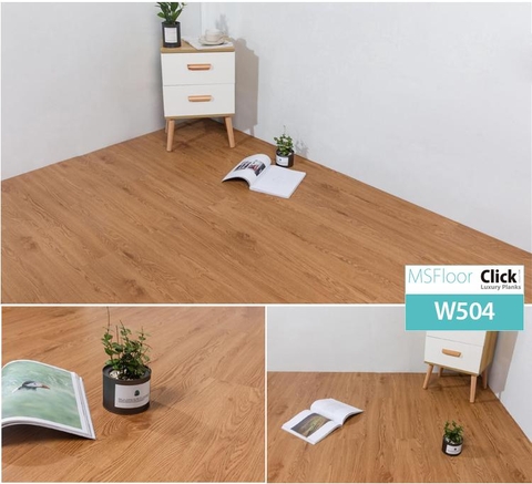 Sàn nhựa MSFloor W504 (có keo sẵn)