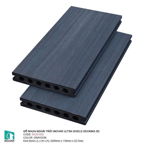 Sàn gỗ nhựa ngoài trời Inovar WUD1033