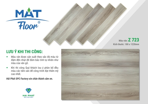 Sàn Nhựa Hèm Khóa MatFloor Z723