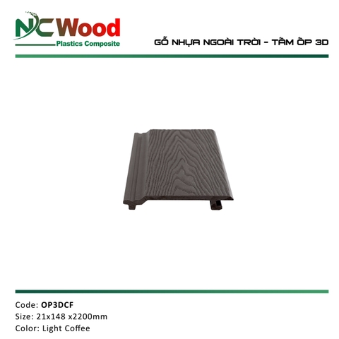 Tấm ốp 3D NCwood OP3DCF