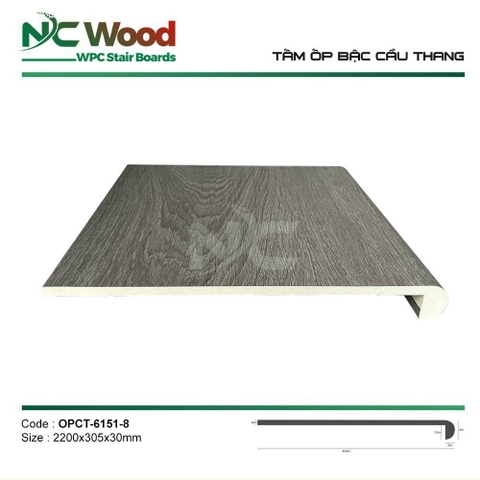 Tấm ốp cầu thang NCwood 6151-8