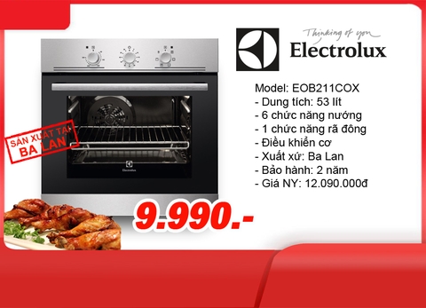 Lò nướng Electrolux EOB2100COX