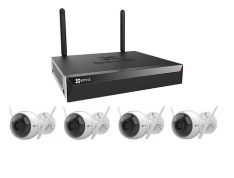 Bộ Kit Wifi gồm  4 camera CS-C3WN  1 đầu ghi CS-X5S-4W