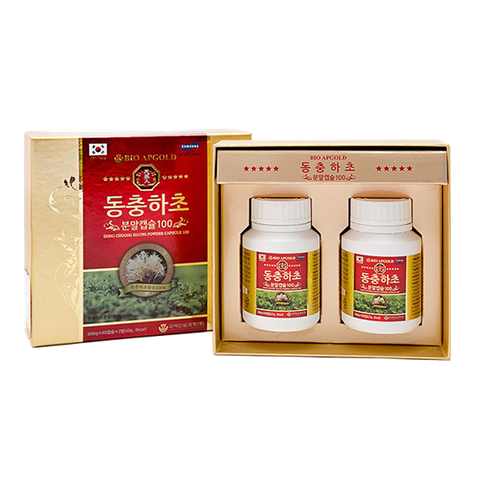 ĐÔNG TRÙNG HẠ THẢO BIO APGOLD 100 HÀN QUỐC 60 VIÊN