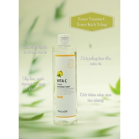 Toner Dưỡng Trắng Hồng Da VITAMIN C