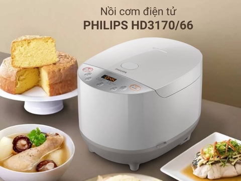 Nồi cơm điện Philips 1.8 lít HD4515/69