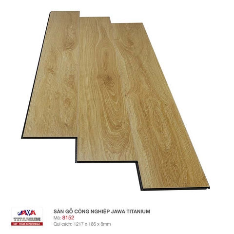 SÀN GỖ JAWA TITANIUM TB-8152 - CỐT ĐEN CDF INDONESIA