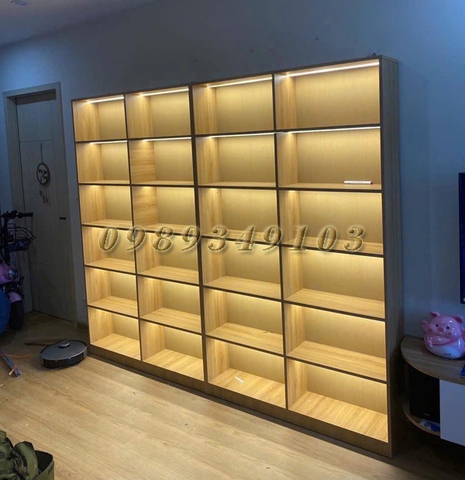 XƯỞNG SẢN XUẤT TỦ KỆ TRƯNG BÀY SẢN PHẨM TẠI HÀ NỘI