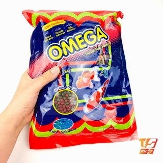 {SALE}Thức ăn cá koi Omega, cám cá koi kích thích tăng trưởng, đạm 28%, giàu vitamin khoáng vi lượng, xuất xứ thái lan