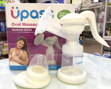 Máy hút sữa Mẹ cầm tay không BPA Upass - Đài Loan