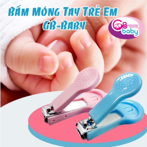 Dụng cụ Bấm móng tay cho bé GB Baby - kèm nắp đậy