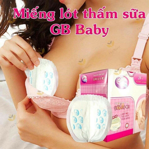 Hộp 40 Miếng lót thấm sữa mẹ dùng 1 lần GB BABY (Hàn Quốc)