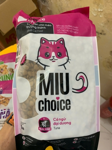 Thức ăn cho mèo lớn MIU CHOICE 1kg
