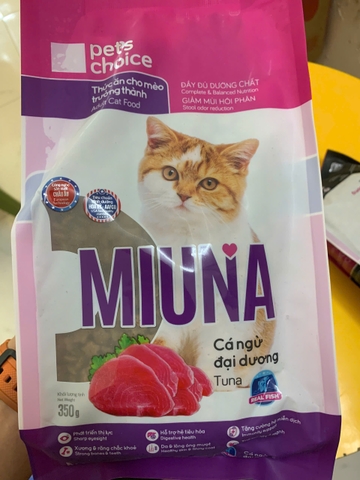 Thức ăn cho mèo lớn MIUNA adult vị cá ngừ