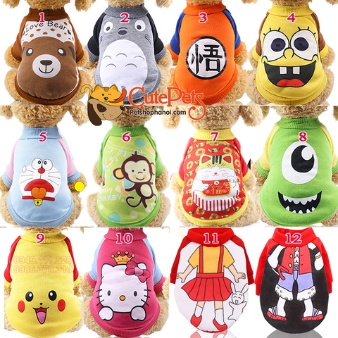 Áo nỉ 2 chân - Hình cute 207