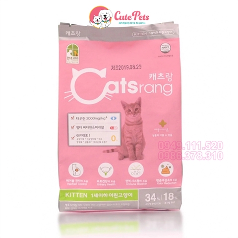 Hạt cho mèo Catsrang Kitten 400g Thức ăn mèo con - Cutepets