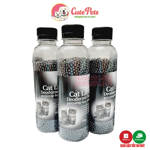 Hạt khử mùi cát mèo Cat litter 300g