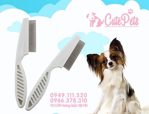 Lược chải ve chấy rận dành cho thú cưng - Cutepets