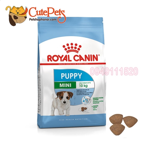 Thức ăn cho chó con  Royal Canin Mini Puppy 2Kg - CutePets