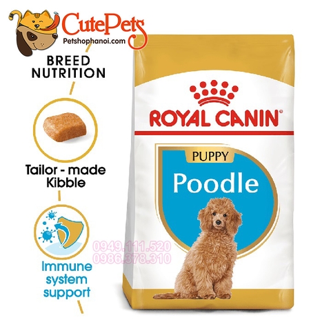 Royal Canin Poodle Junior 1.5kg Thức ăn cho chó Poodle - Cutepets