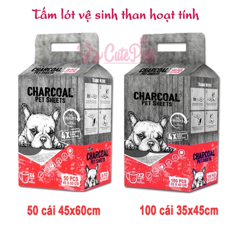 Tấm lót vệ sinh thanh hoạt tính Charcoal - CutePets